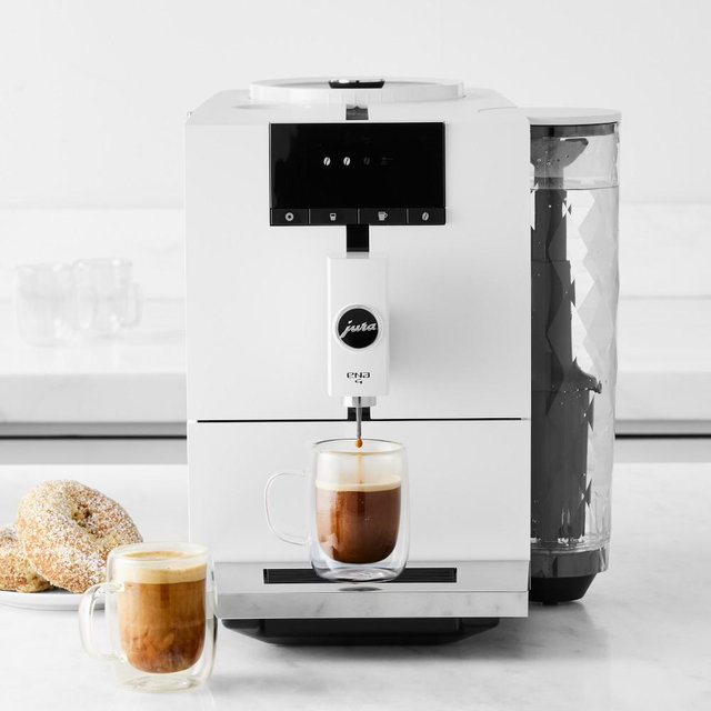 JURA ENA 4 Fully Automatic Espresso Machine Nordic White