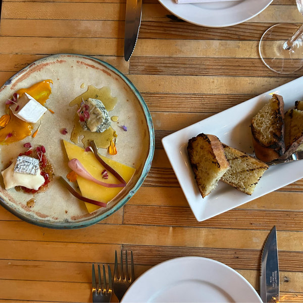 Honeymoon Dinner at Jargon in Asheville