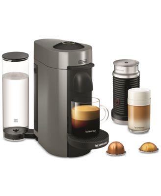 Nespresso - by De'Longhi VertuoPlus Coffee and Espresso Machine with Aerocinno