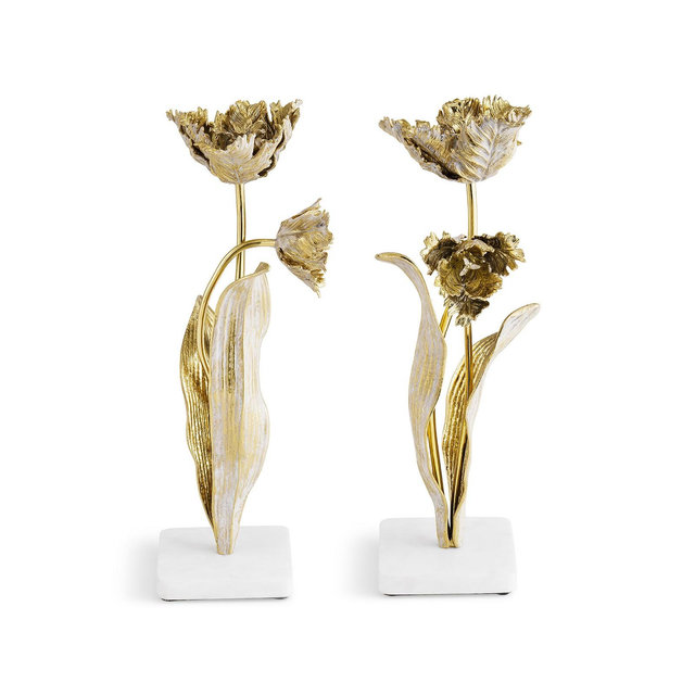 Michael Aram Tulip Candleholders, Set of 2