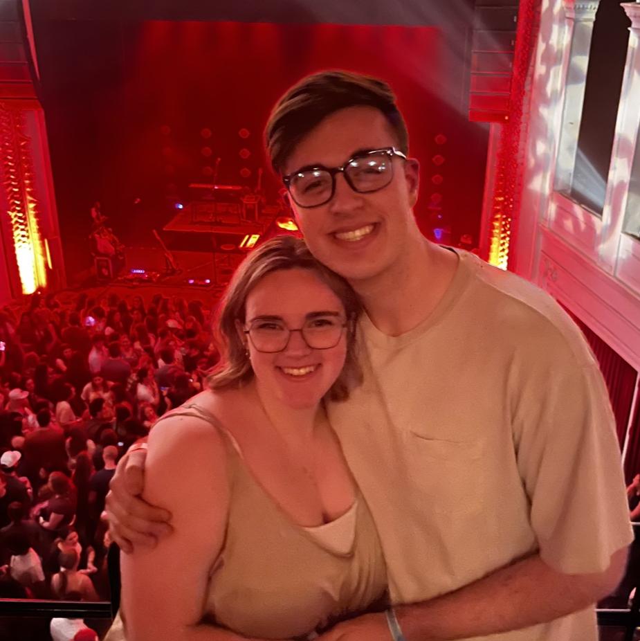 First concert together as a gift for Jake’s Birthday! We went to Charlottesville to see Chris Renzema