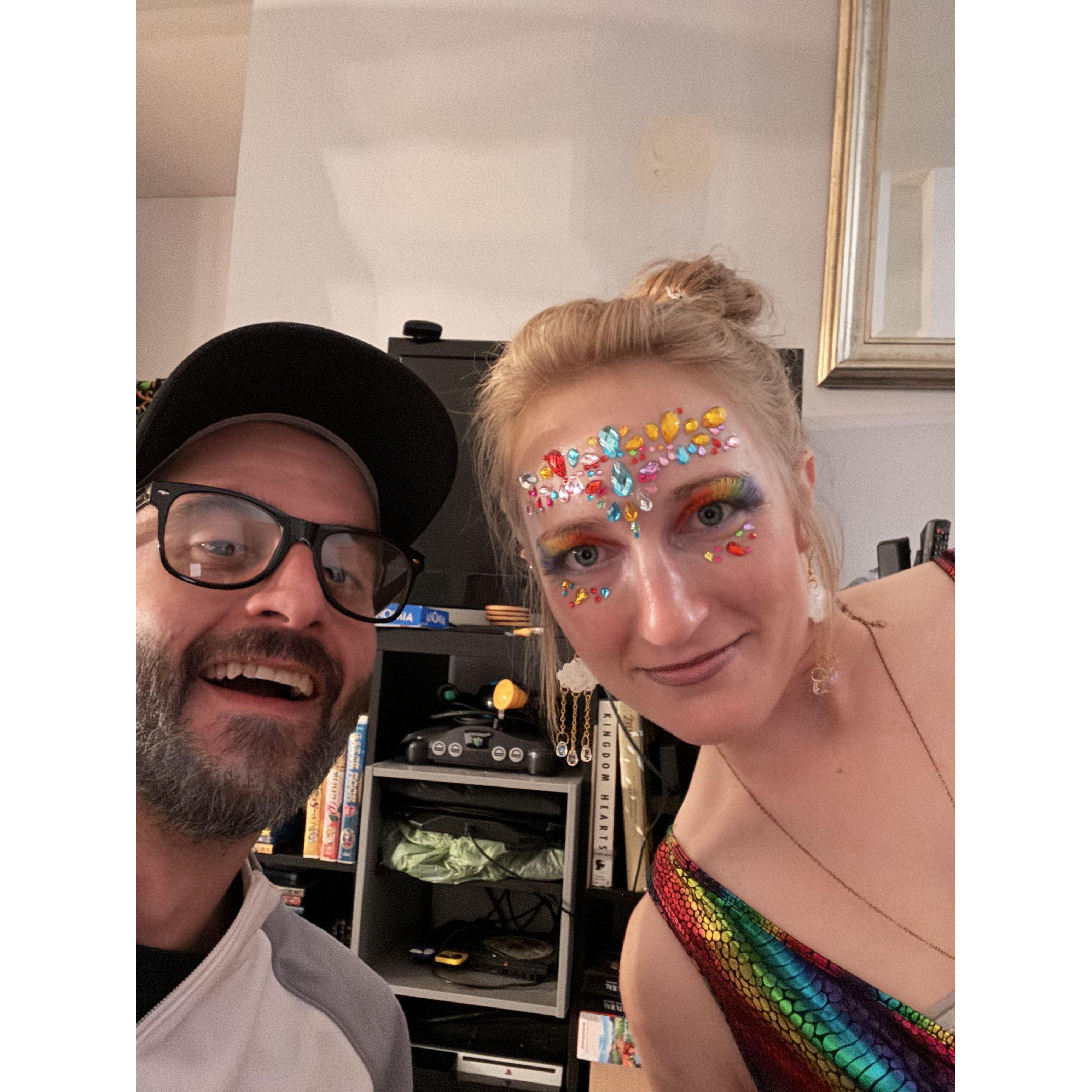 Halloween Party: Klopp & The Rainbow. October 2023.