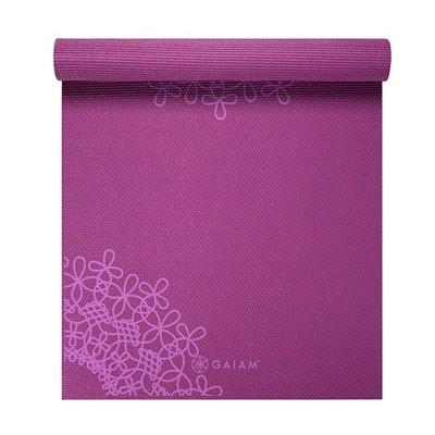 Gaiam Printed Yoga Mat - (4mm)