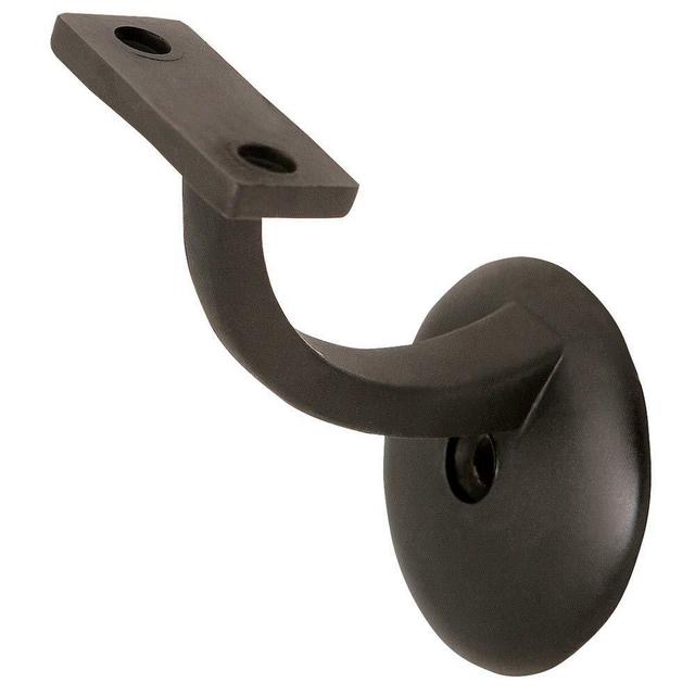 Design House Door Accessories 202655 Jumbo Hand Rail Bracket, Oil Rubbed Bronze