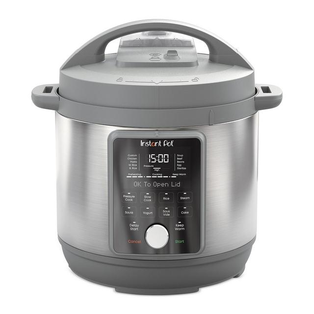 Instant Pot Duo Plus 6-Qt. Multi-Use Pressure Cooker with Whisper-Quiet Steam Release