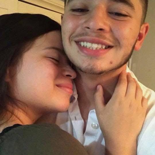 Our 7th month anniversary selfie!