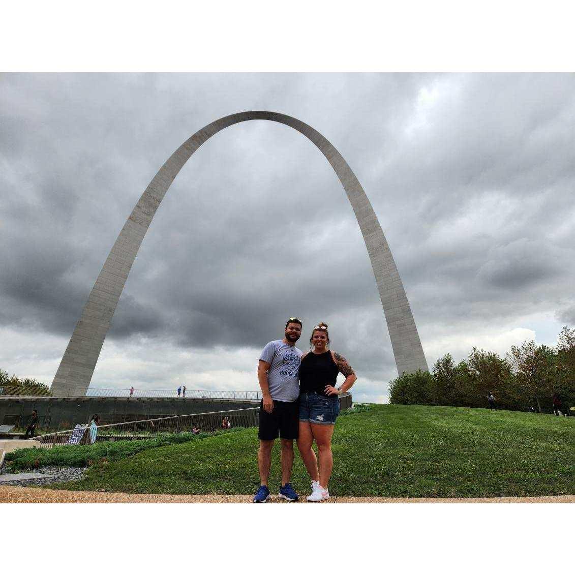 Weekend getaway to explore St. Louis and watch Indycar racing.