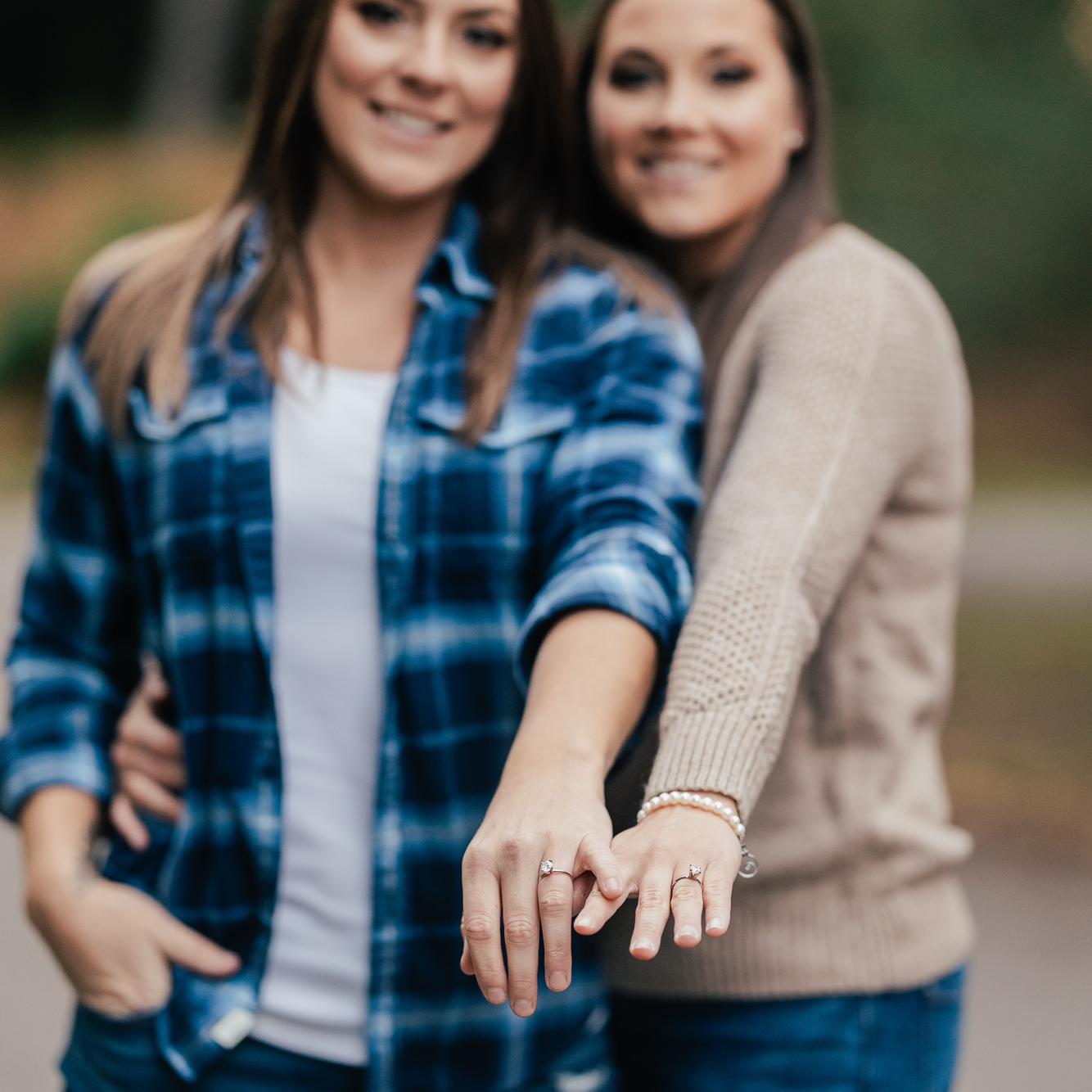 Fall photo shoot for our save the dates! 
Forever fallin for you 🍂🍁