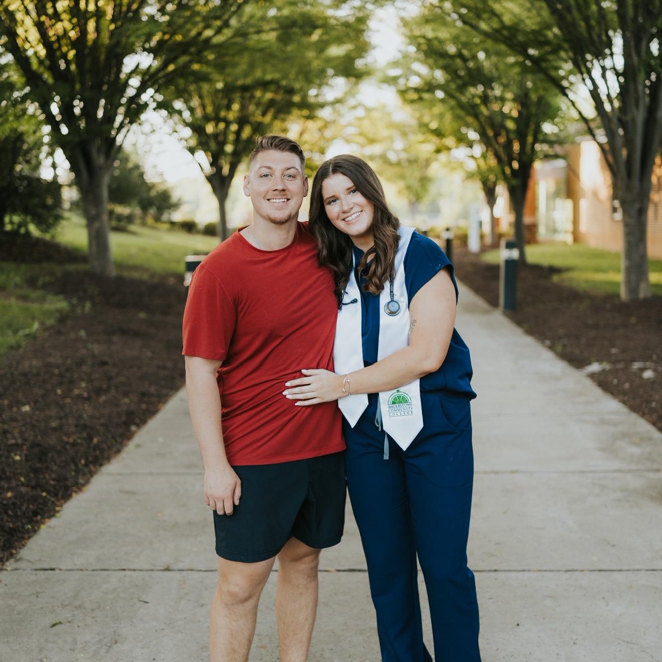 Nursing graduation photo shoot