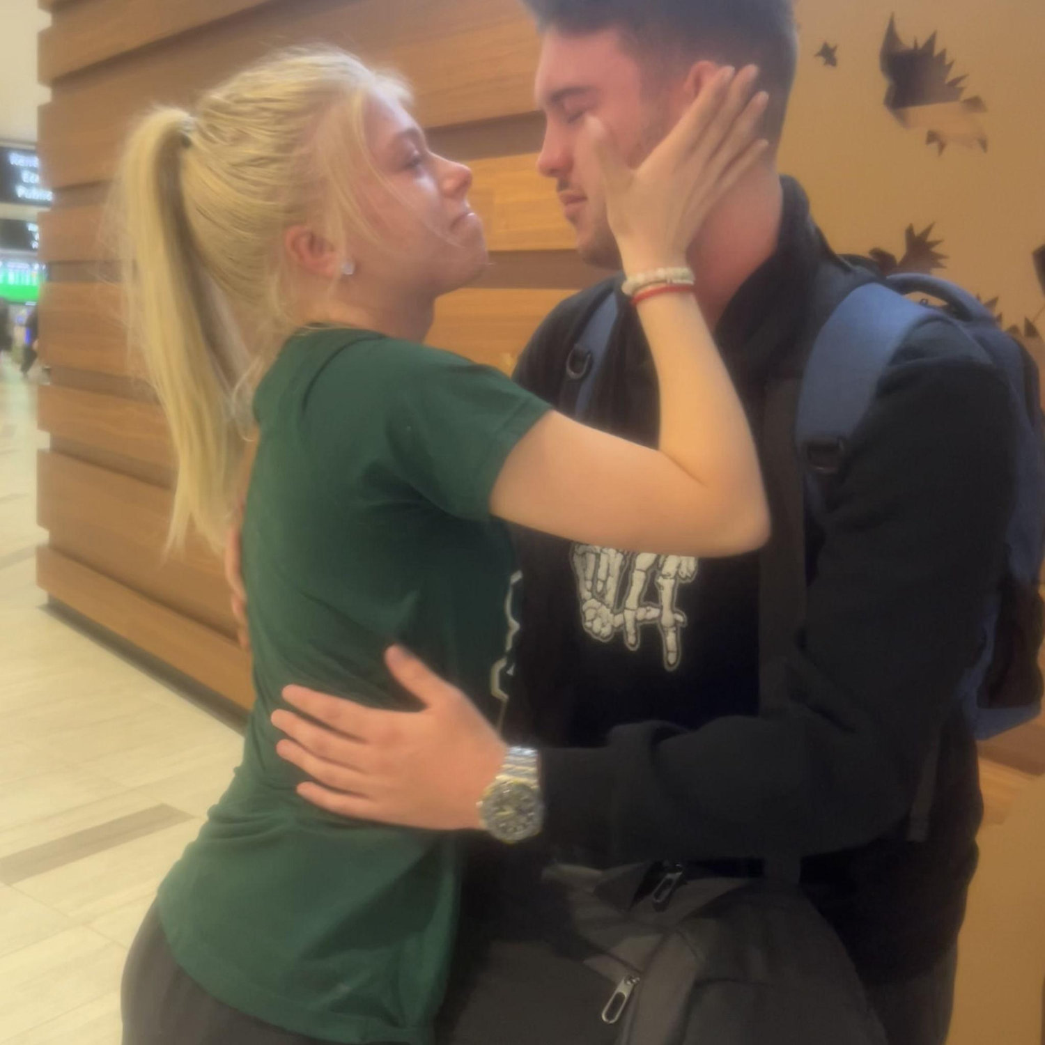 The day we had to say goodbye for over a year since Jack was deploying to Greece :(
