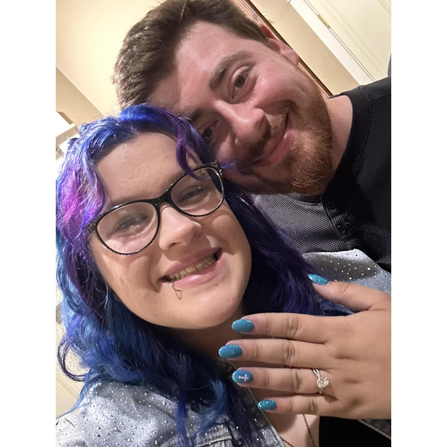 The day he asked.