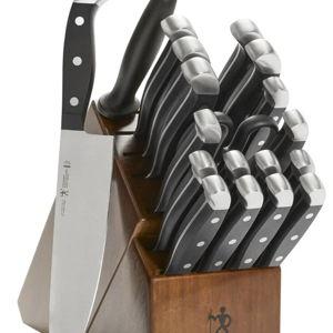 20-pc, Knife block set, WALNUT