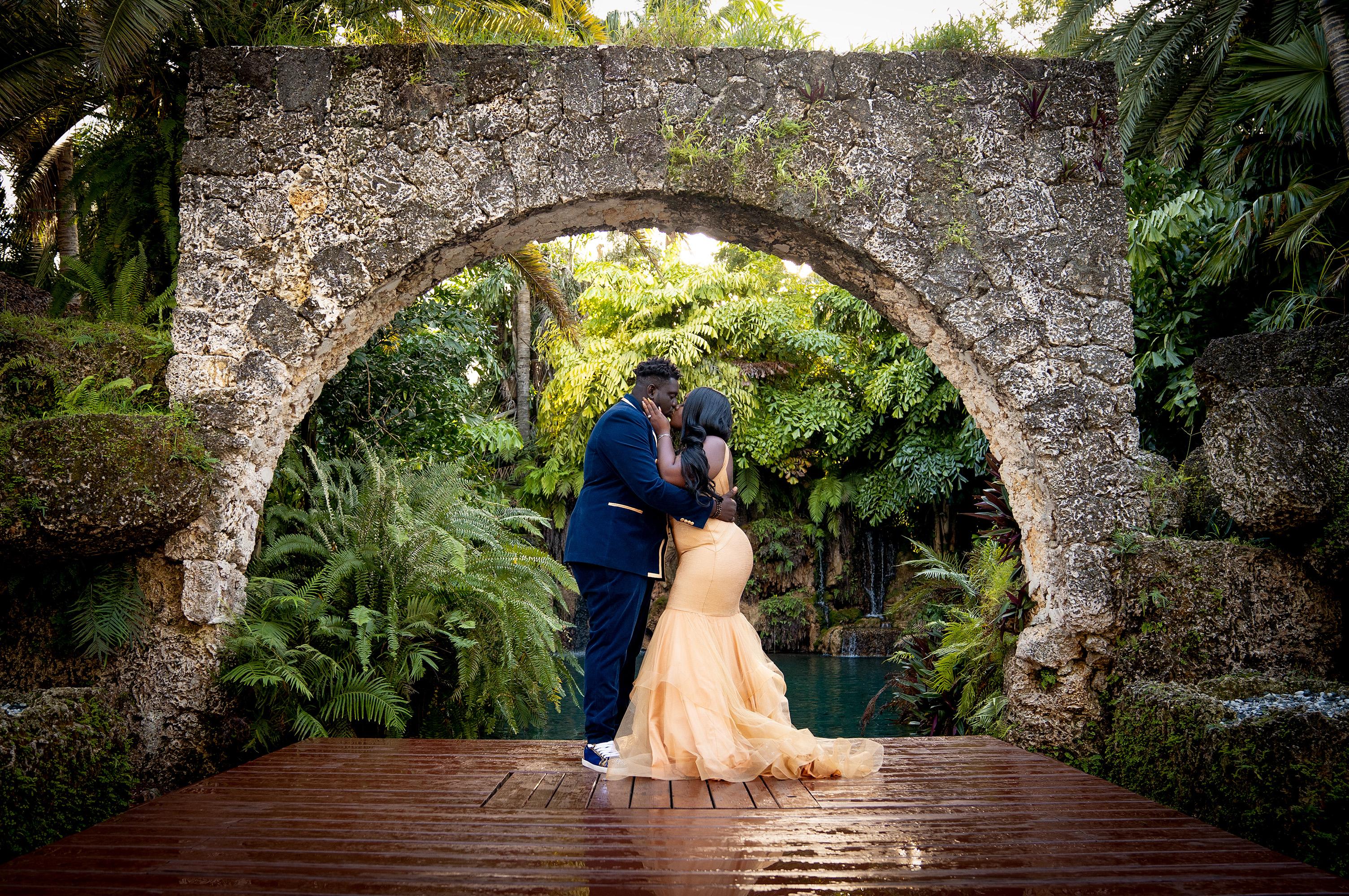 The Wedding Website of Leonard Cazeau and Fatima Morrison
