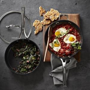 WILLIAMS SONOMA - Calphalon Elite Nonstick 3-Piece Fry Pan & Sauté Pan Set
