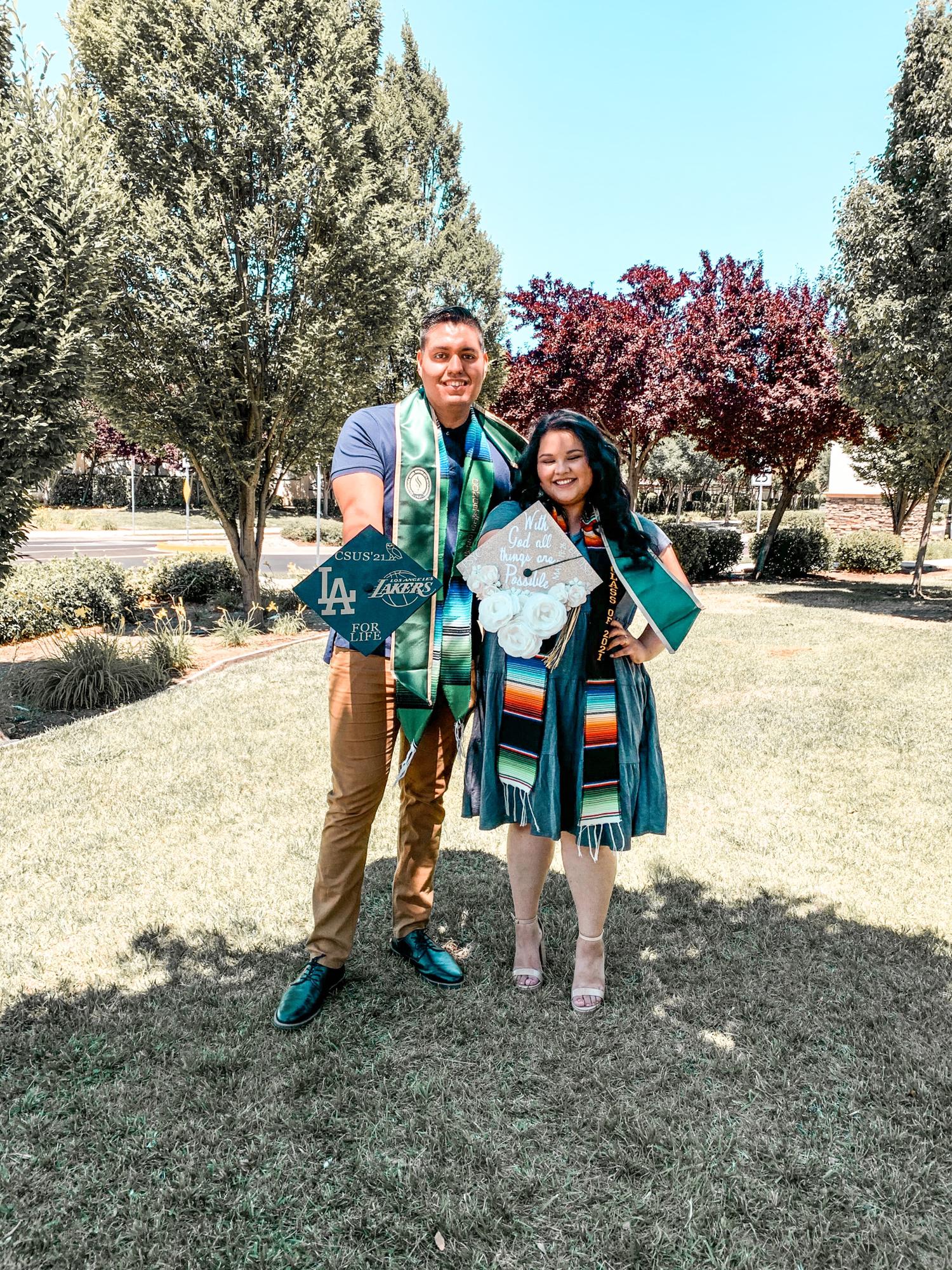 CSUS Alumni 😭🤍🤍🤍🐝💚