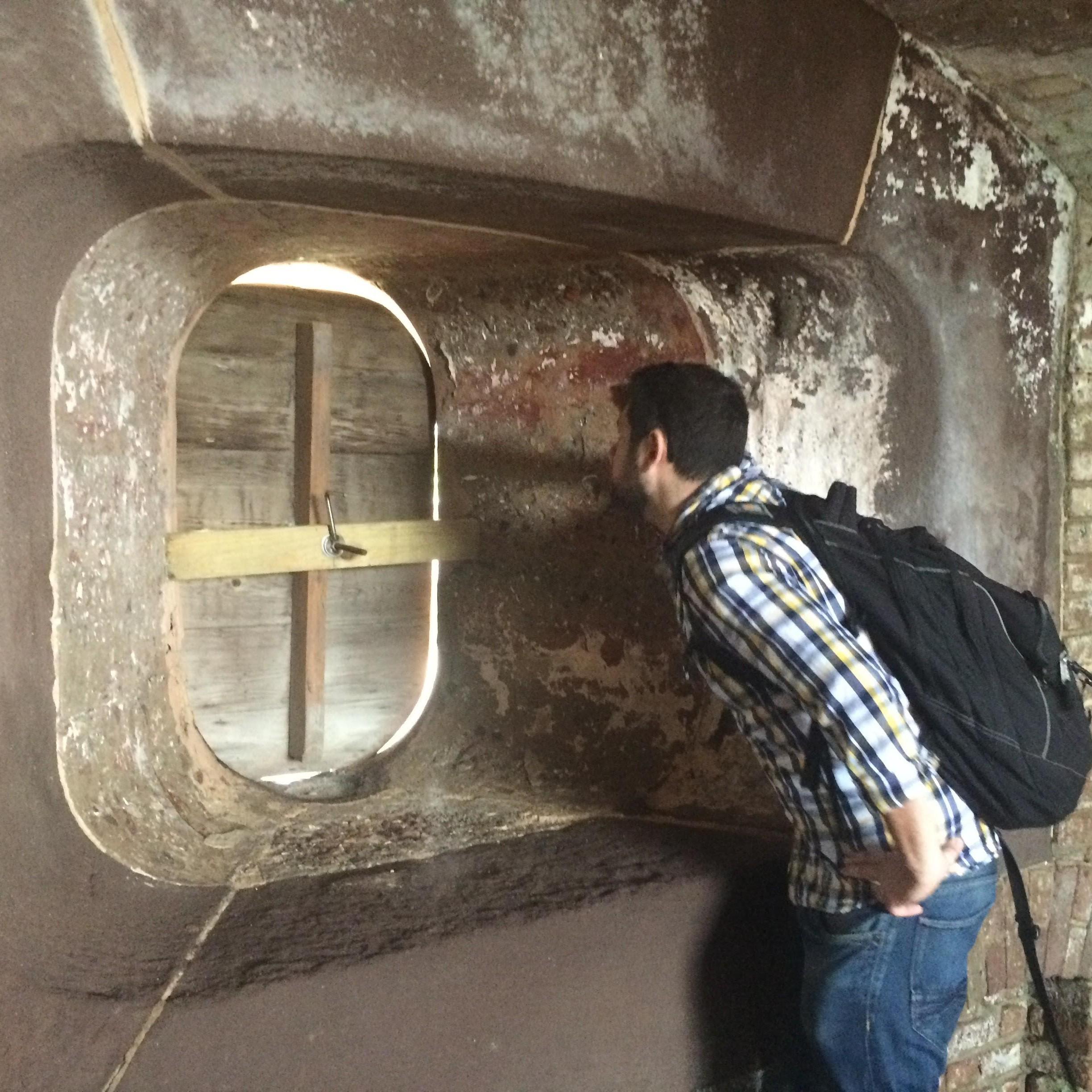 Happy as could be acting out Civil War dreams at Fort Sumter