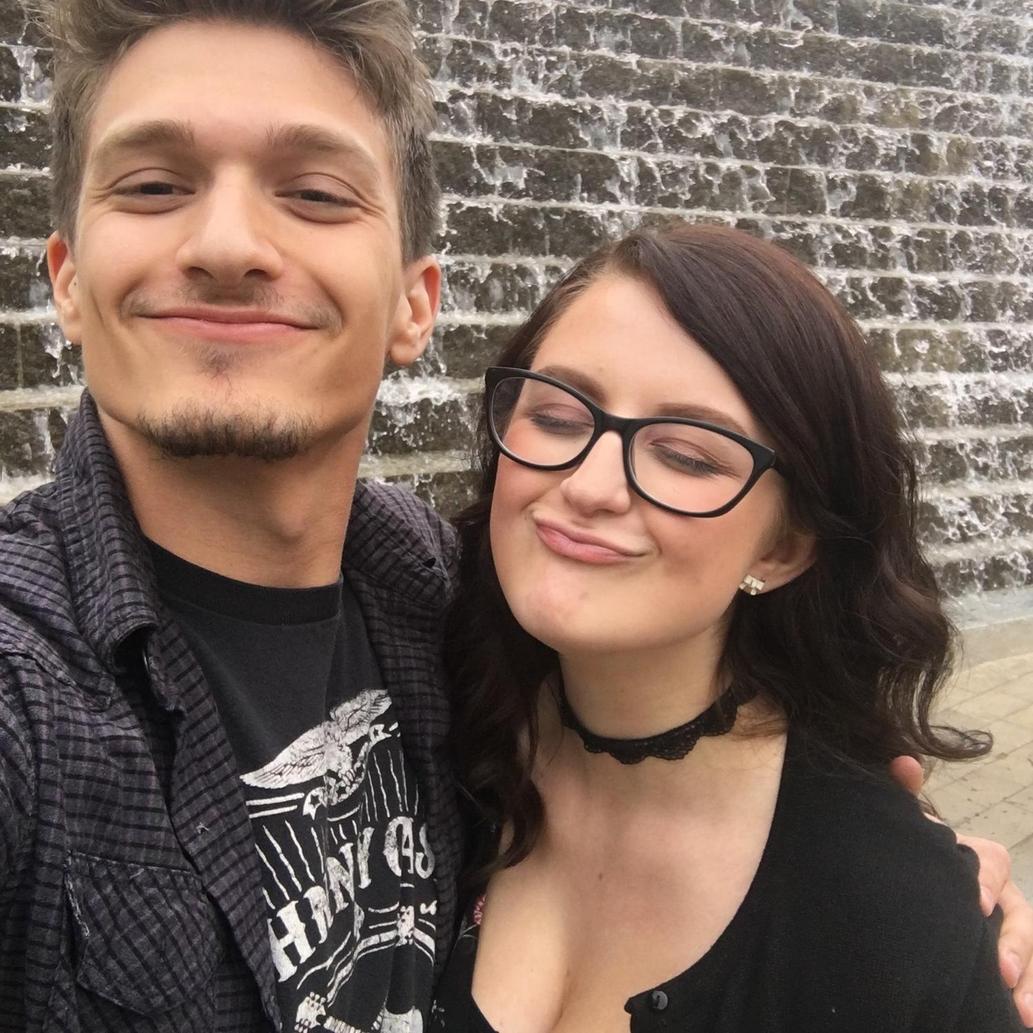 Our first date pic!