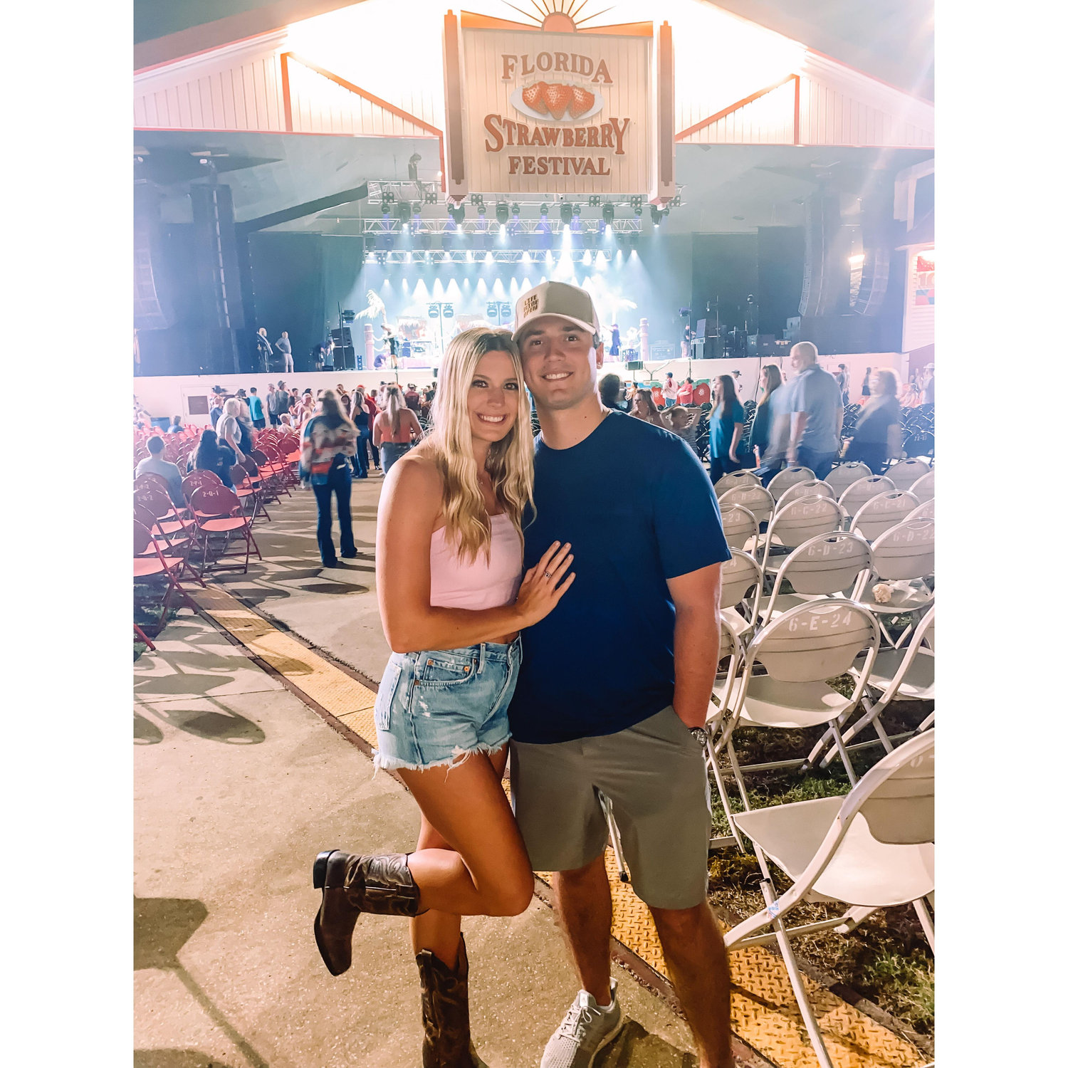 March 9, 2022 - Strawberry festival country concert!