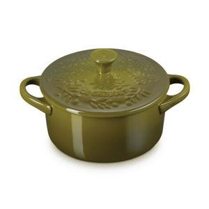 Olive Branch Collection 24 oz Cocotte - Olive