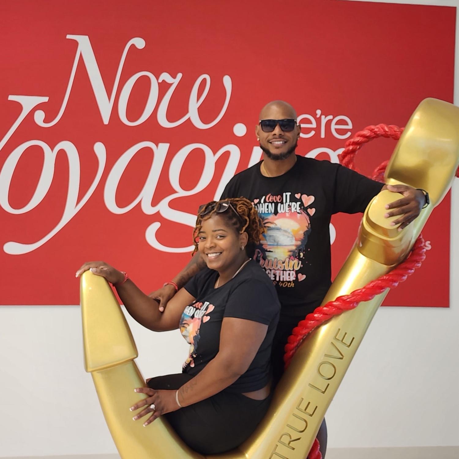 First cruise together and an engaged couple January 2024