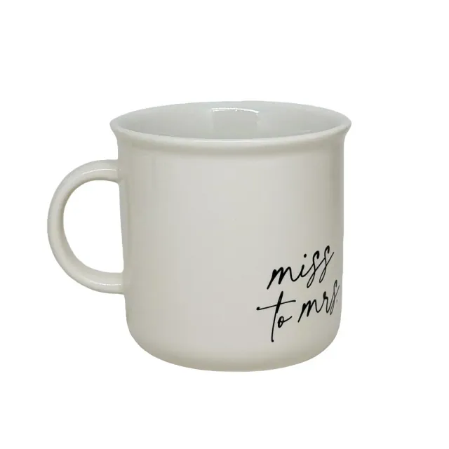 Sweet Water Decor Miss to Mrs.Ceramic Coffee Mug -11oz