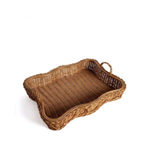 Hadley Tray - Natural Rattan