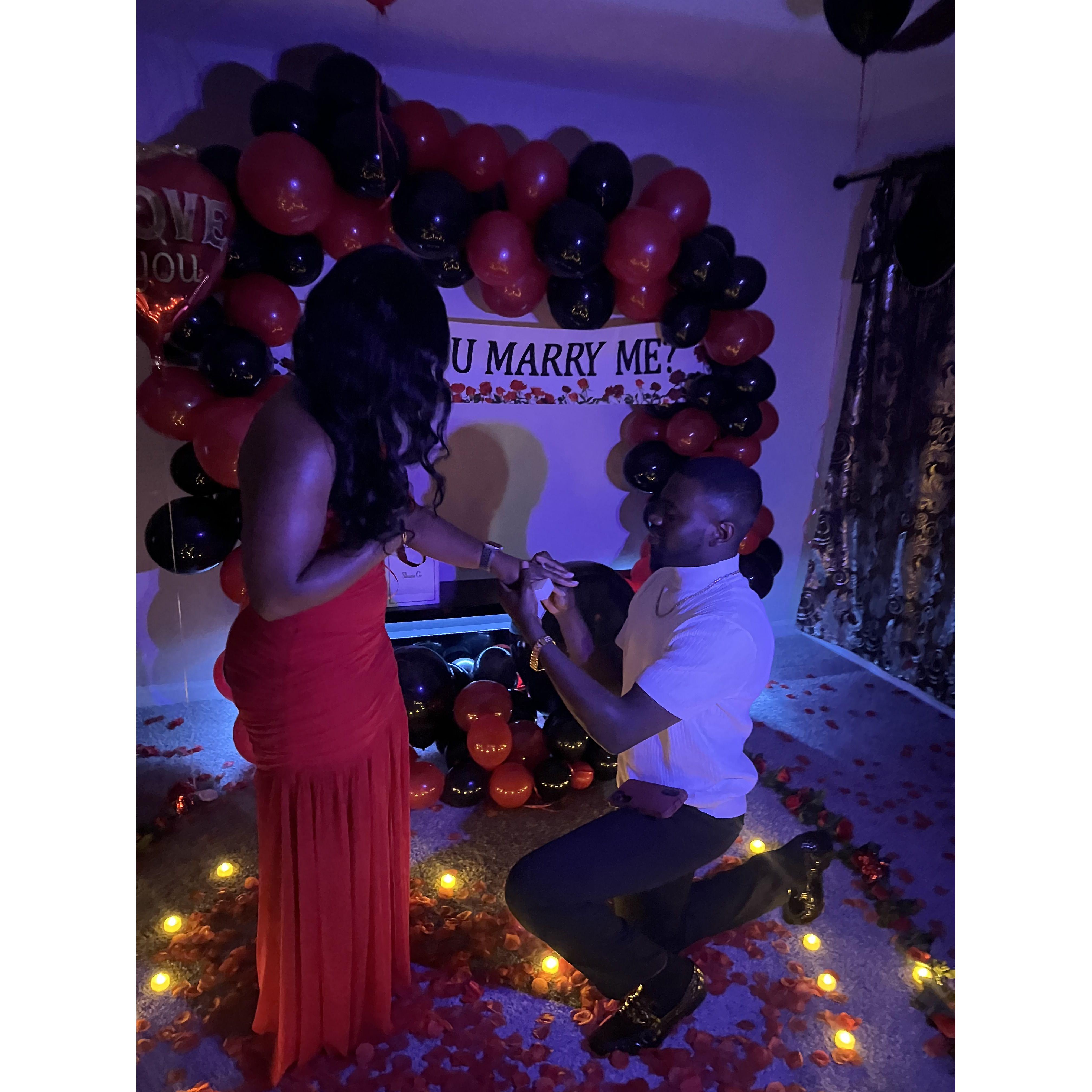 Our proposal day was one of the best days of our lives.