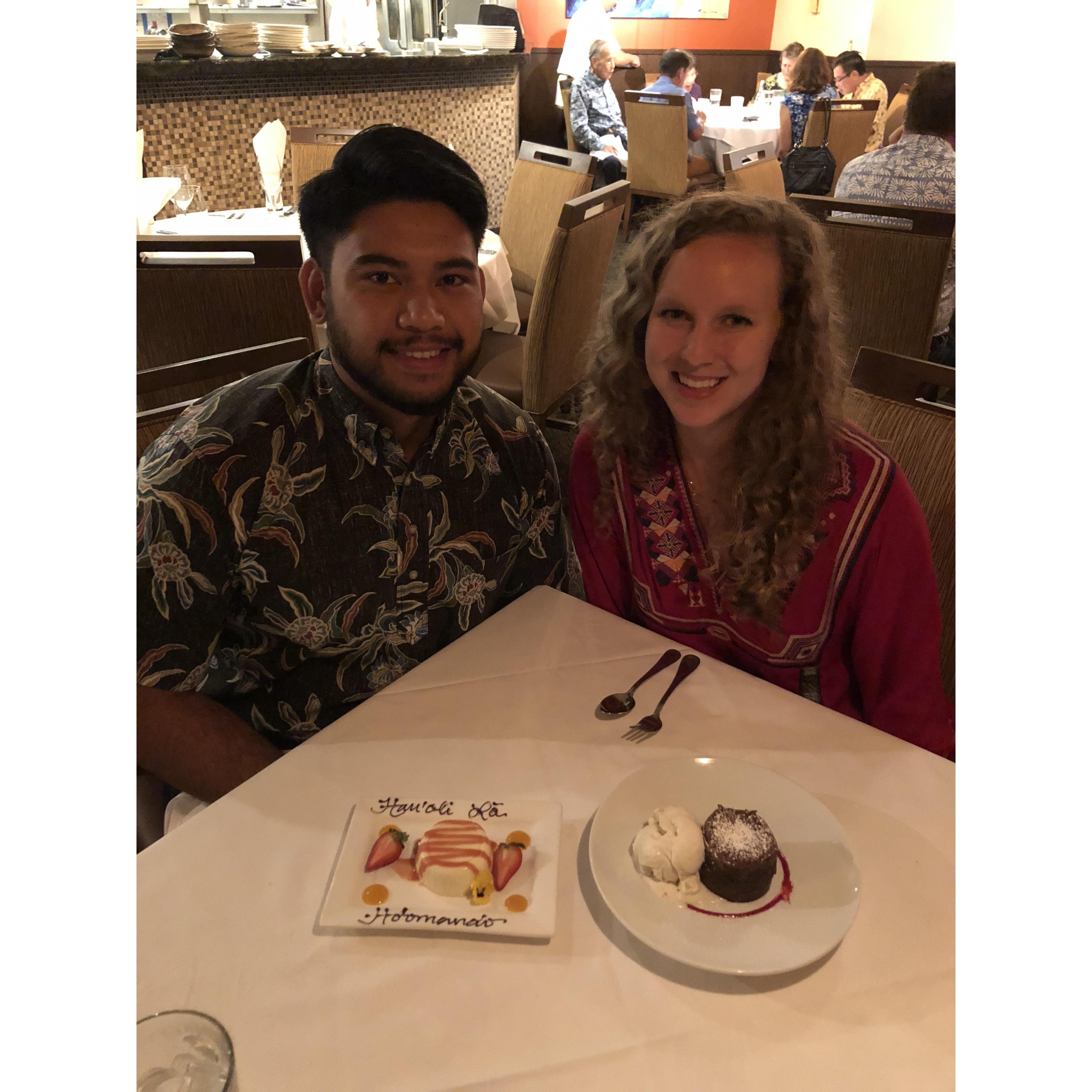 Oahu, Hawaii
August 2018
Our Three Year Anniversary