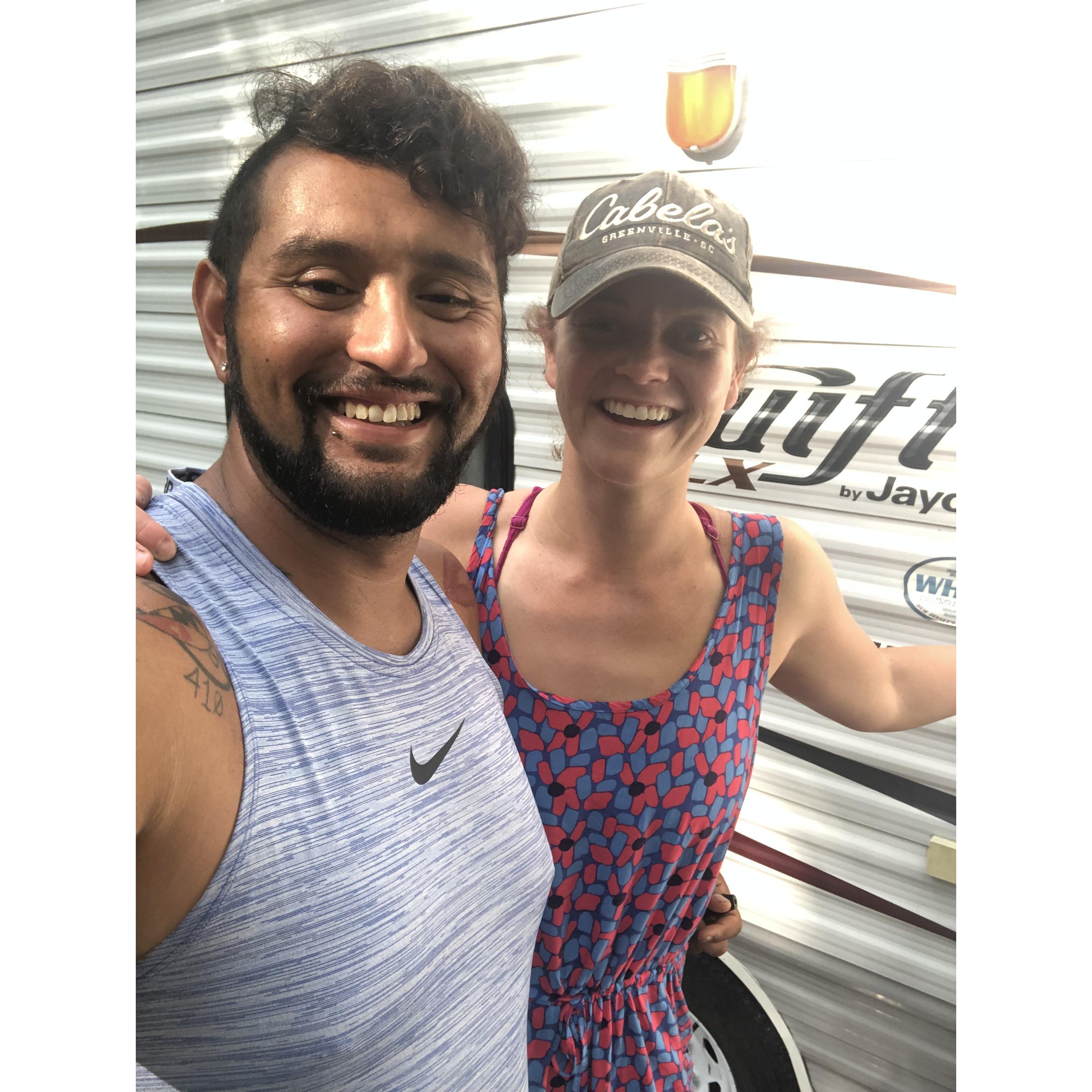 First trip in our camper!