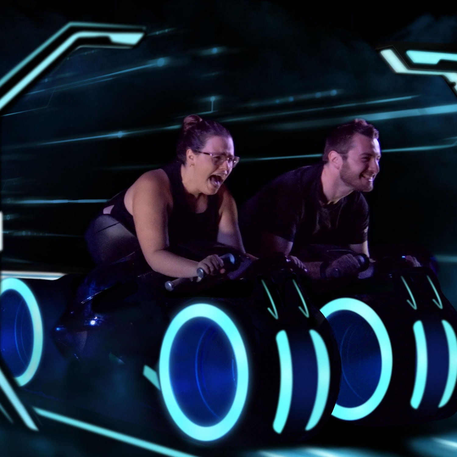 Taken on Tron: Lightcycle Run, November 2023