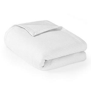 Madison Park Liquid Cotton King Blanket in White