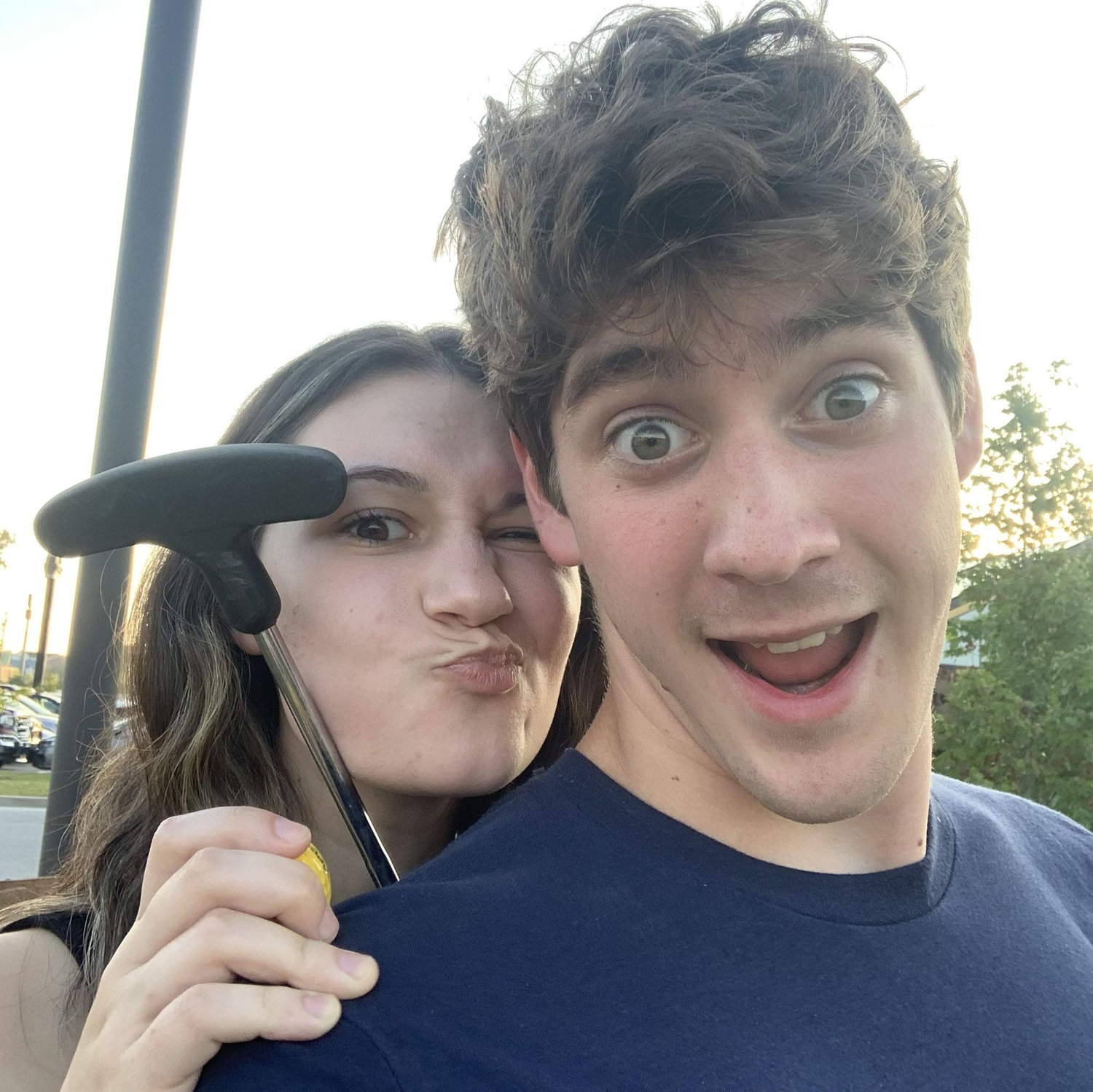 Mini golf on Aleena's birthday.