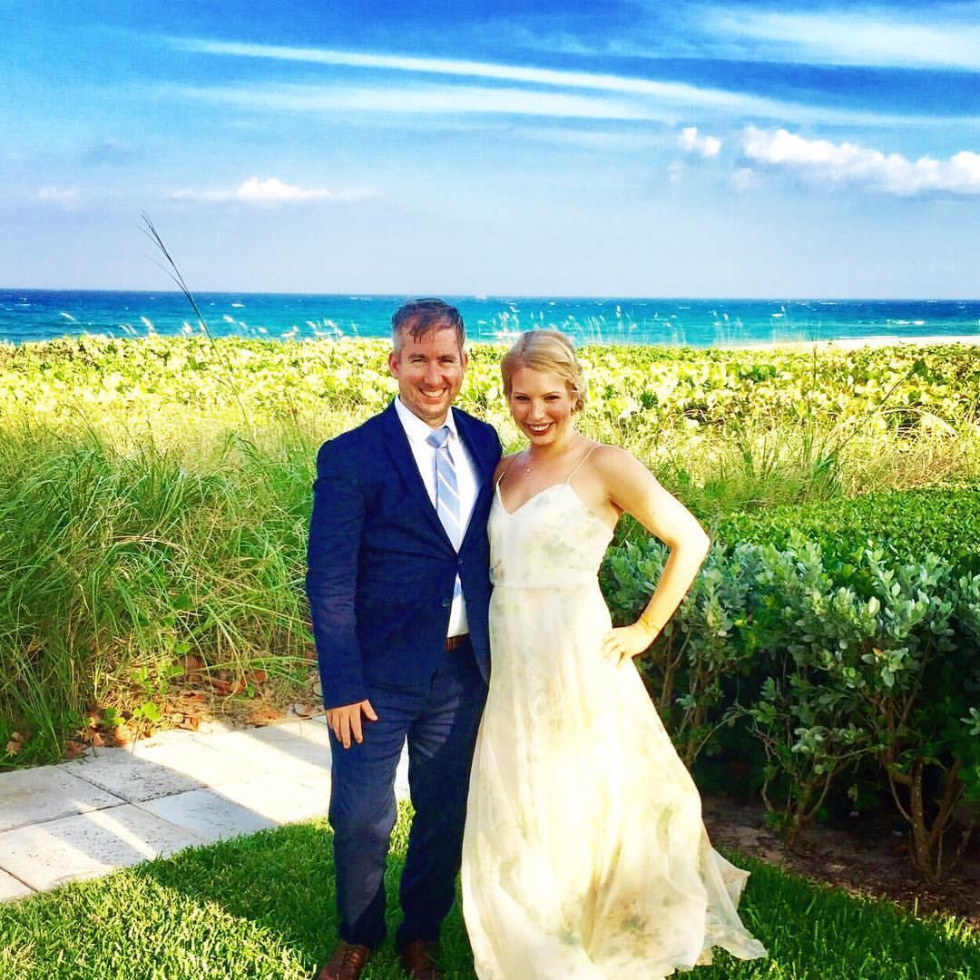 We've had a LOT of practice going to weddings. We've gotten to go to the beach...