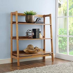 Crosley Furniture Landon Bookcase in Acorn