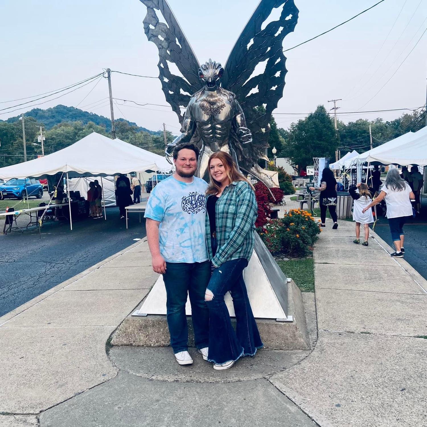 Visiting Mothman!