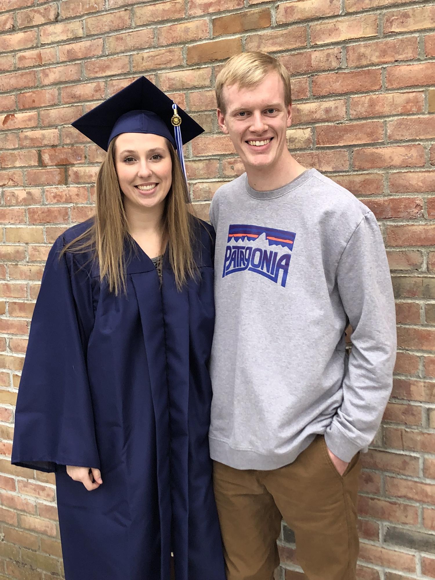 Sarah's college graduation from Northwood University