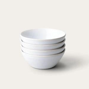 Dessert Bowls Pearl White