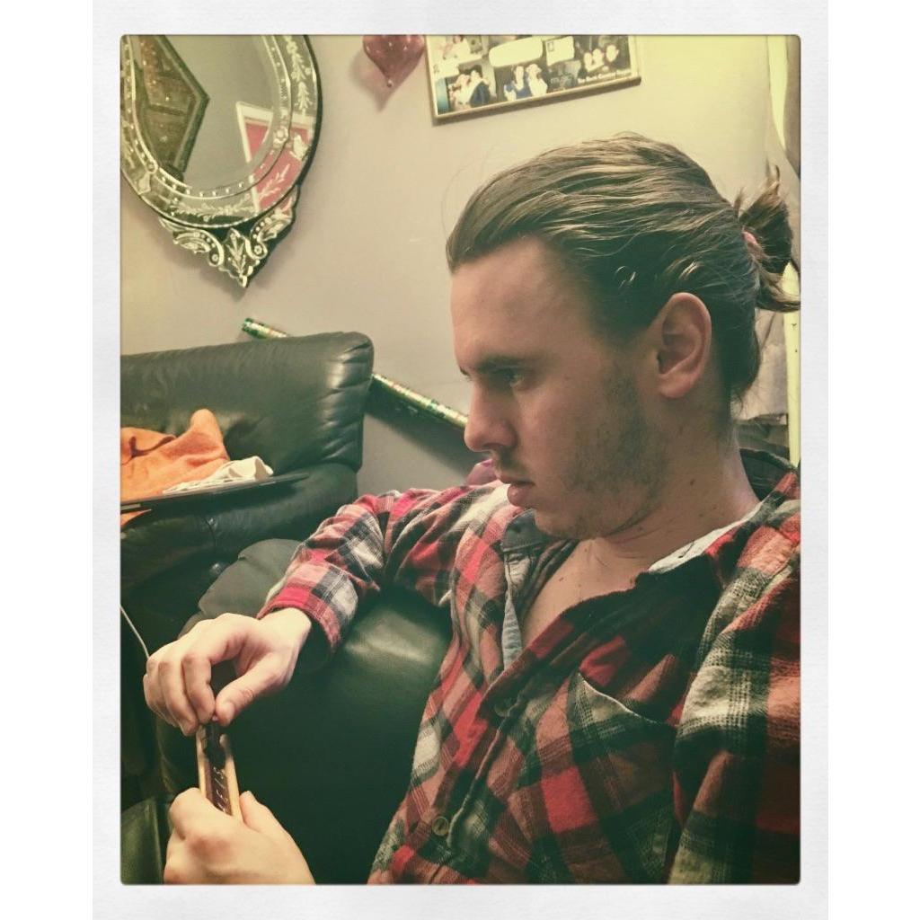 man bun phase
