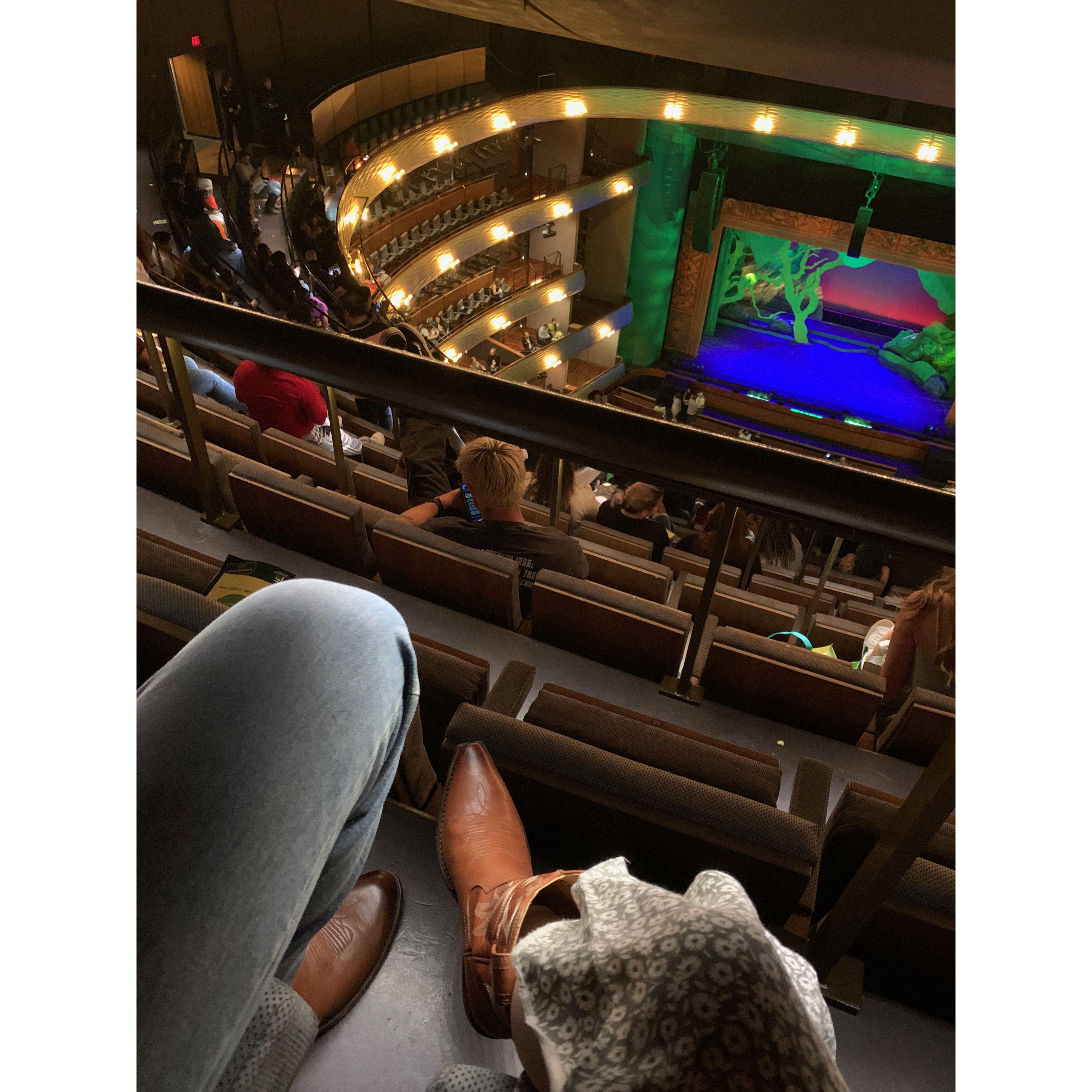 Shrek musical.