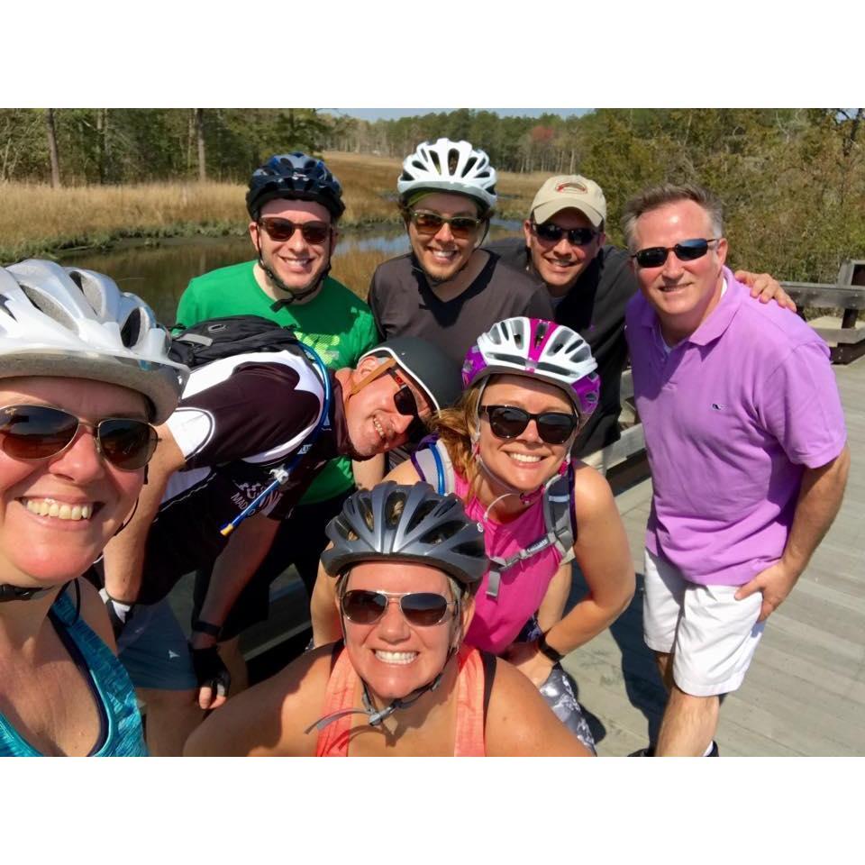 2017 - Everyone should bike this trail from Lewes to Rehoboth Beach … did we mention we LOVE these friends, too!