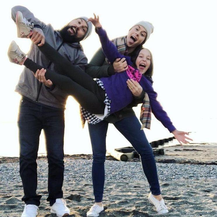 White Rock Beach, BC. The OG family photo