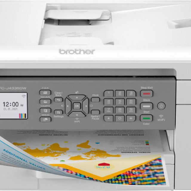 Brother - INKvestment Tank MFC-J4335DW Printer