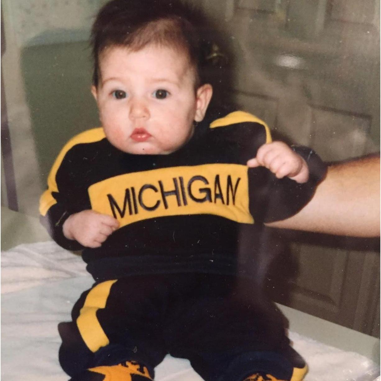 Lauren as a young wolverine