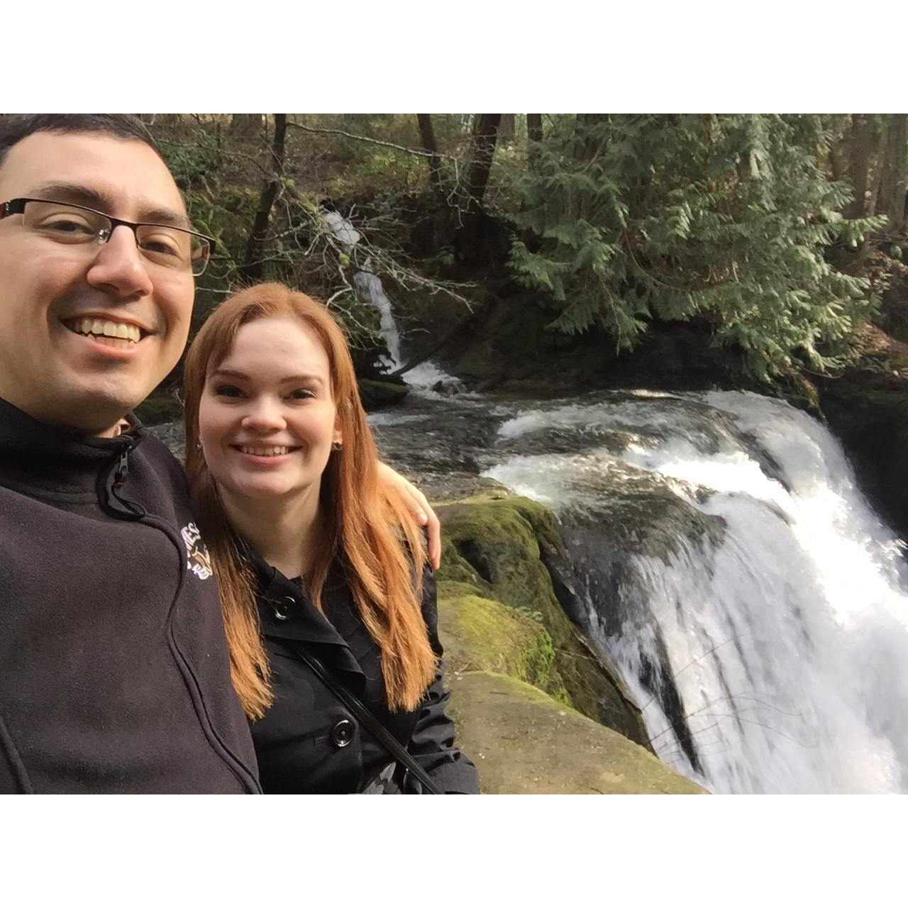 If you can guess which waterfall this is, you get a goldstar.