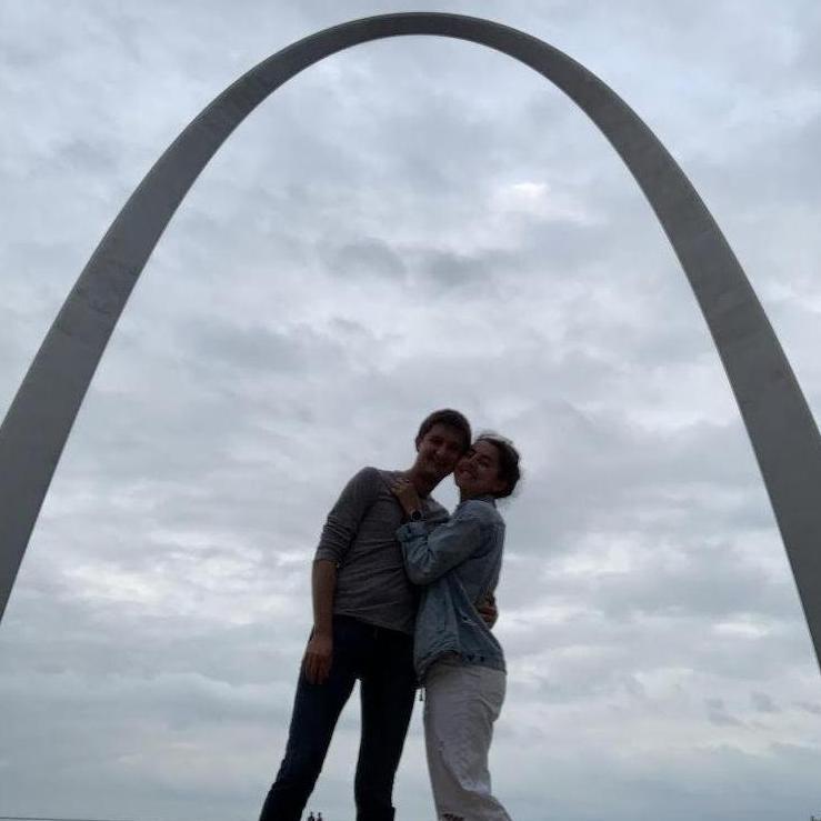 Our first trip to St. Louis, apartment hunting for Matt! - May 2021