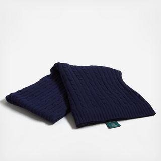 Cable Knit Throw