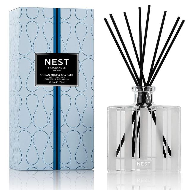 NEST Fragrances Reed Diffuser- Ocean Mist & Sea Salt , 5.9 fl oz