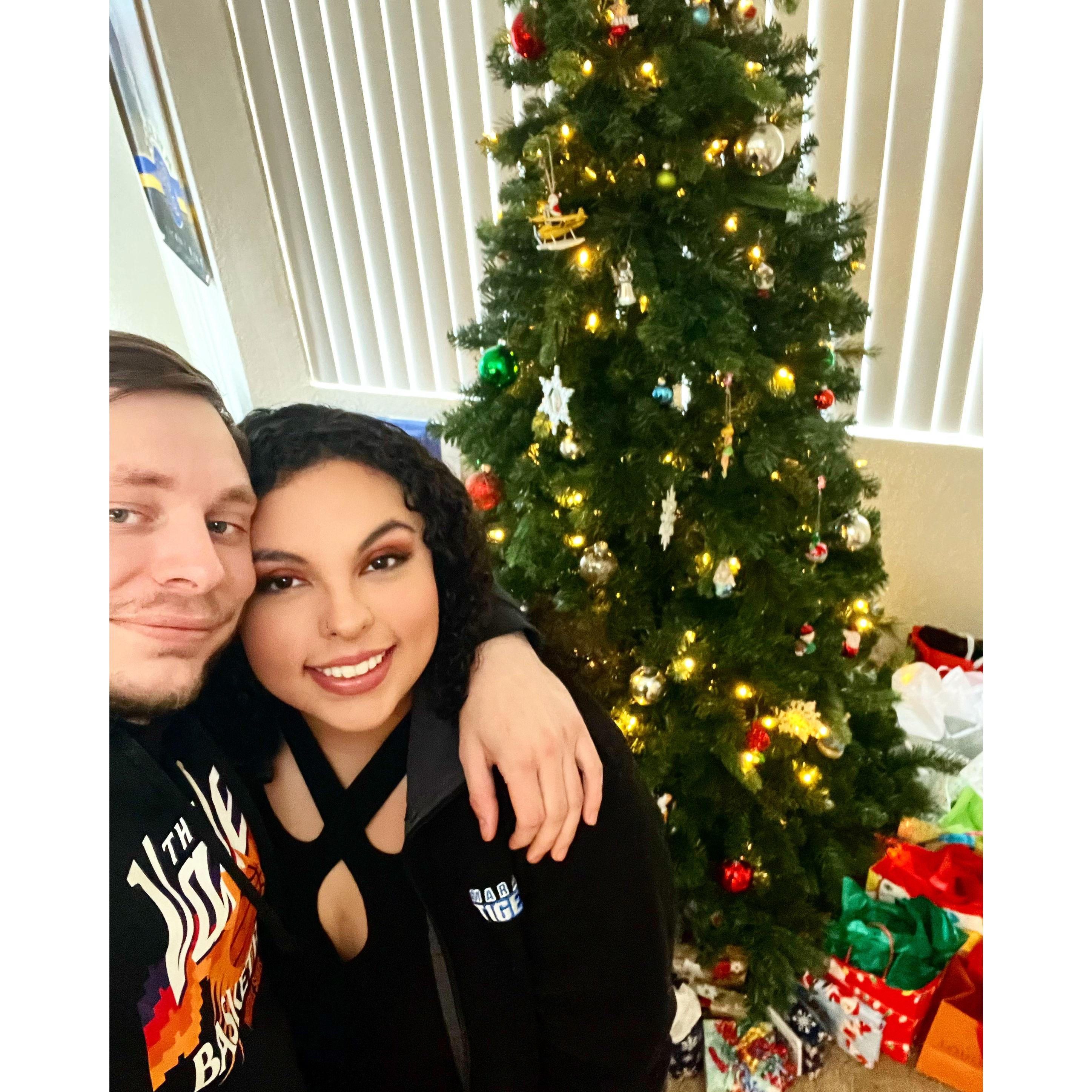 First Christmas tree together