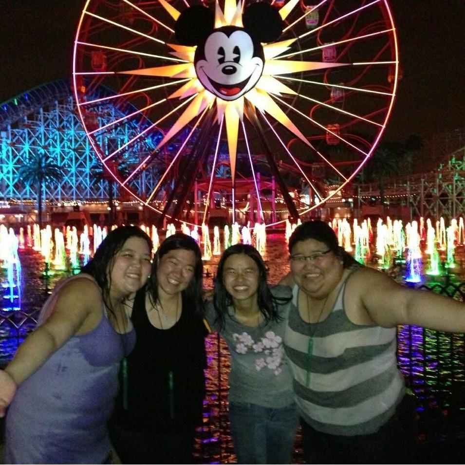 World of Color - front row seats! - 2013