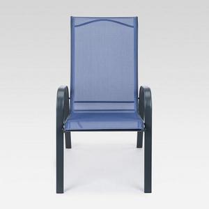 Stacking Sling Patio Dining Chair - Dark Blue - Threshold™